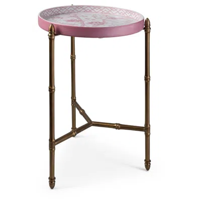Port 68 Jardin Blush Tray With Brass Stand