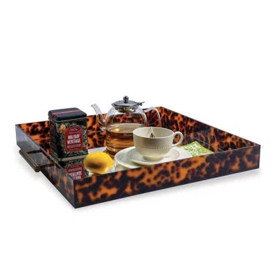Port 68 Katherine Acrylic Tray In Tortoise