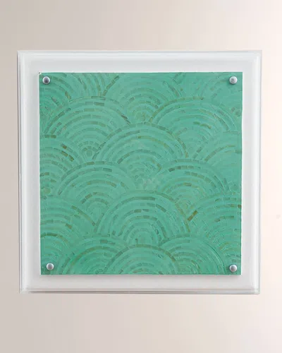 Port 68 Laguna Indoor Wall Panel In Turquoise
