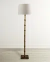 Port 68 Lauderdale Brass Floor Lamp In Age Brass