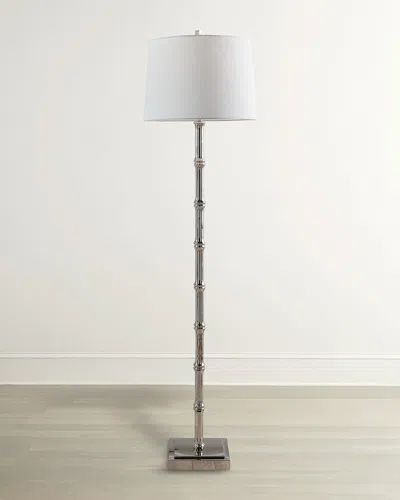 Port 68 Lauderdale Brass Floor Lamp In Multi