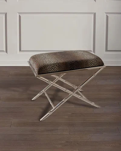 Port 68 Lauderdale Wayland Bench In Brown