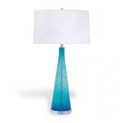 Port 68 London 33" Table Lamp In Blue
