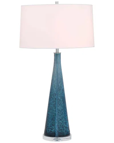 Port 68 London Smoke 33in Glass Lamp In Multi