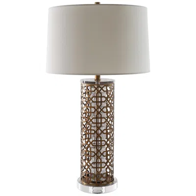 Port 68 Luis Brass Laser Cut Table Lamp