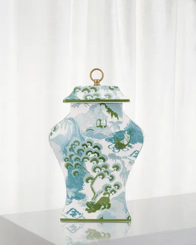 Port 68 Madcap Cottage Canton Jar In Celadon