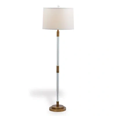 Port 68 Maxwell 64" Floor Lamp In Aged Brass