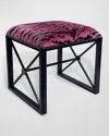 Port 68 Medallion Black Le Tigre Bench In Multi