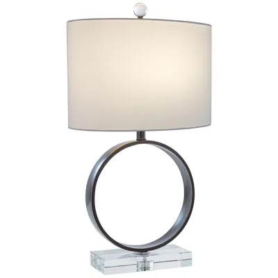 Port 68 Megan Bronze Metal Ring Table Lamp