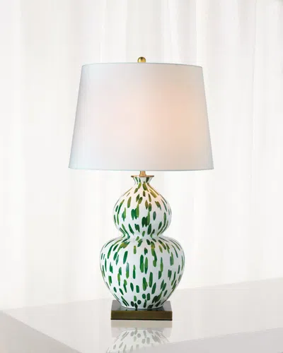 Port 68 Mill Reef Table Lamp In Green
