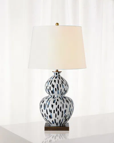 Port 68 Mill Reef Table Lamp In Indigo