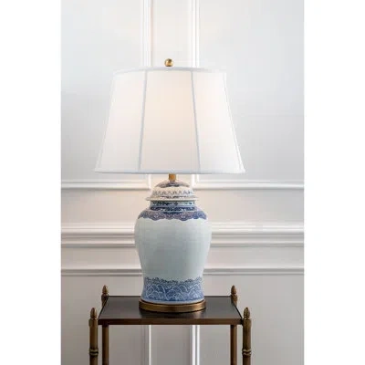 Port 68 Ming Blue Lamp