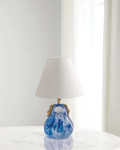 Port 68 Oceanic Pearl 13.5" Table Lamp In White