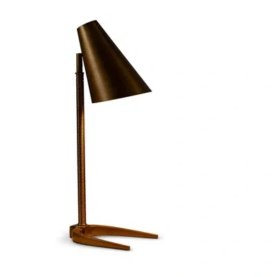Port 68 Oslo Modern Lamp In Brown