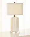 Port 68 Palace Fret Table Lamp In Ivory