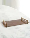 Port 68 Parliament Aged Brass Tray In Age Brass