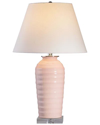 Port 68 Playa 31in Lamp In Pink