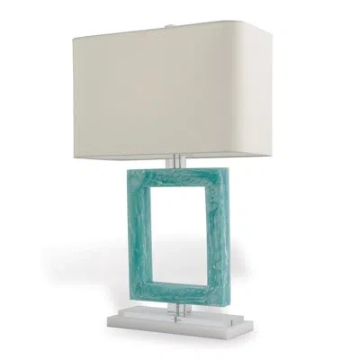 Port 68 Prescott 31" Table Lamp In Turquoise