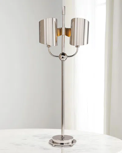 Port 68 Quinton 32" 2-light Table Lamp In Nickel