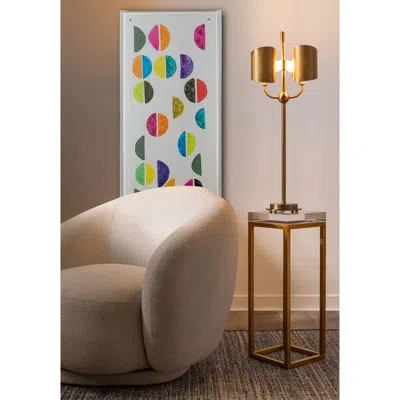 Port 68 Quinton Lamp In Aged Brass