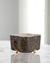 Port 68 Richmond Damask Quatrefoil Planter In Multi
