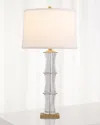 Port 68 Rivoli Crystal Lamp In Metallic