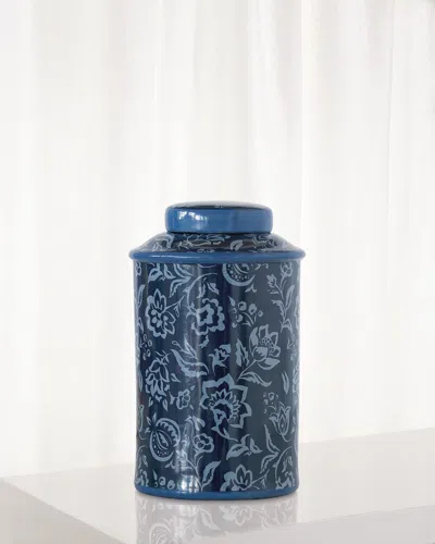 Port 68 Rokeby Road Blue Jar