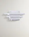 Port 68 Rounded Clear Lucite Shelf In Clear