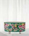 Port 68 Rousham Oval Planter In Green