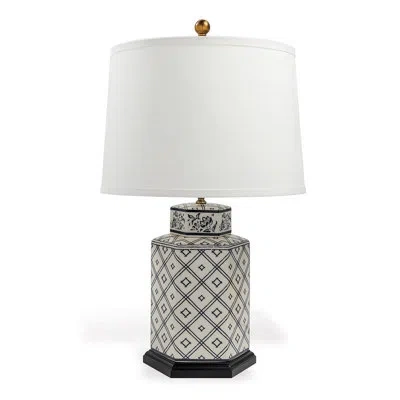 Port 68 Royal Table Lamp In Black;white