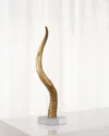 Port 68 Safari Gold Sculpture In Gold