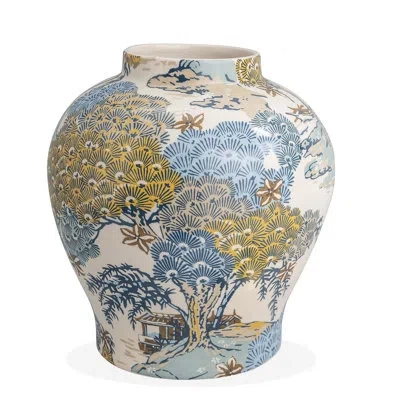 Port 68 Scalamandre Of Trees Jar In Multi