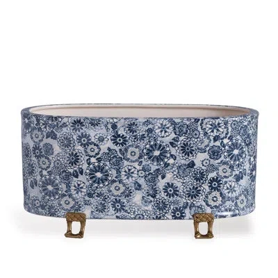 Port 68 Scalamandre Porcelain Pot Planter