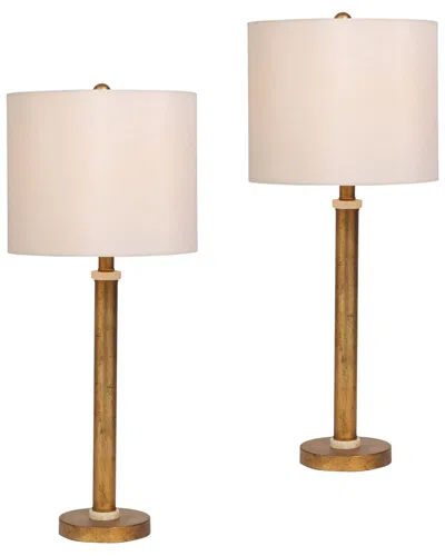 Port 68 Set Of 2 Diana Buffet Lamps In Brown