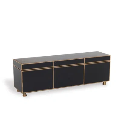 Port 68 Soho Decorative Box In Black,gold
