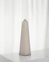 Port 68 Stoneridge Obelisk In White