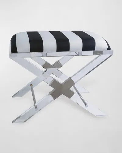 Port 68 Stripe Cross Bench
