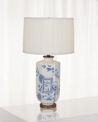 Port 68 Temba Table Lamp In Blue