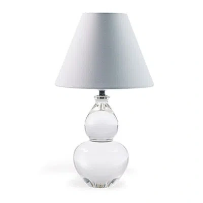 Port 68 Venice Mini Double Gourd Crystal Lamp In Clear