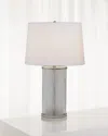 Port 68 Westwood Lamp In Nickel/white