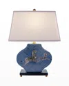 Port 68 Zebra Blue Lamp In Blue/white
