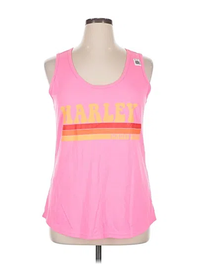Pre-owned Port & Company Active Tank Top In Pink