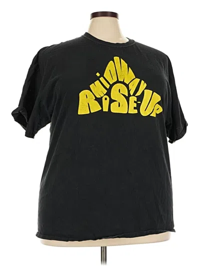 Pre-owned Port & Company Active T-shirt In Black