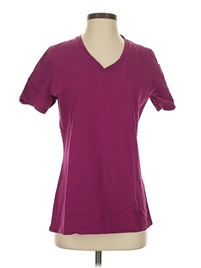 Pre-owned Port & Company Active T-shirt In Purple