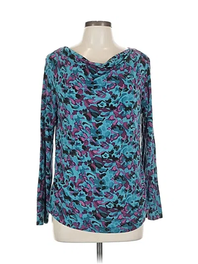 Pre-owned Port & Company Long Sleeve T-shirt In Black