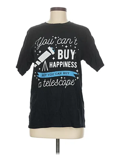 Pre-owned Port & Company Short Sleeve T-shirt In Black