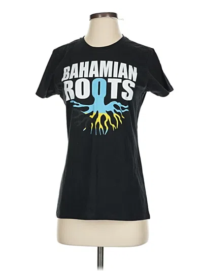 Pre-owned Port & Company Short Sleeve T-shirt In Black