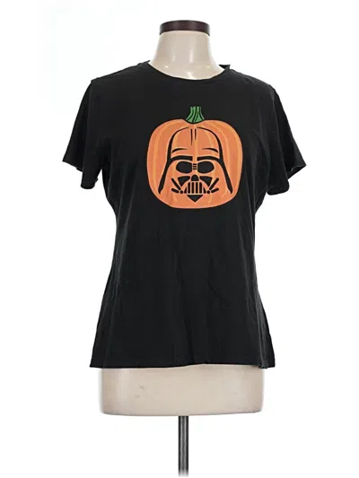 Pre-owned Port & Company Short Sleeve T-shirt In Black