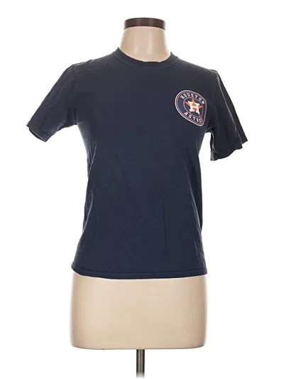 Pre-owned Port & Company Short Sleeve T-shirt In Blue