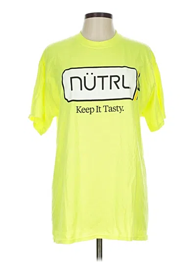 Pre-owned Port & Company Short Sleeve T-shirt In Green